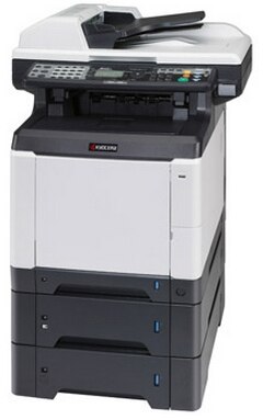 Kyocera ECOSYS FS-C2126MFP+ Multi-Function Color Laser Printer (Black, White)